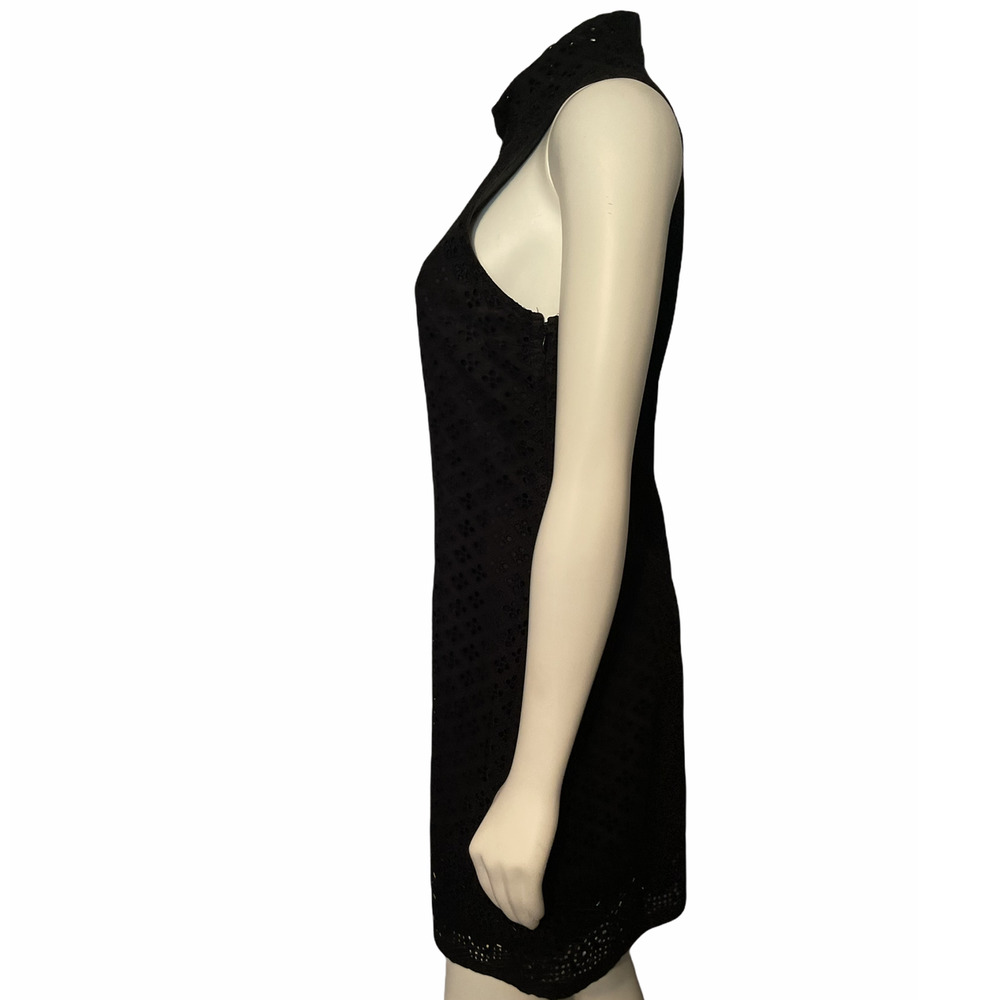 Plenty by Tracy Reece black sleeveless dress s 6, wedding guest, party, cotton - Picture 8 of 8